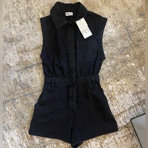 NWT Zara Black Romper
